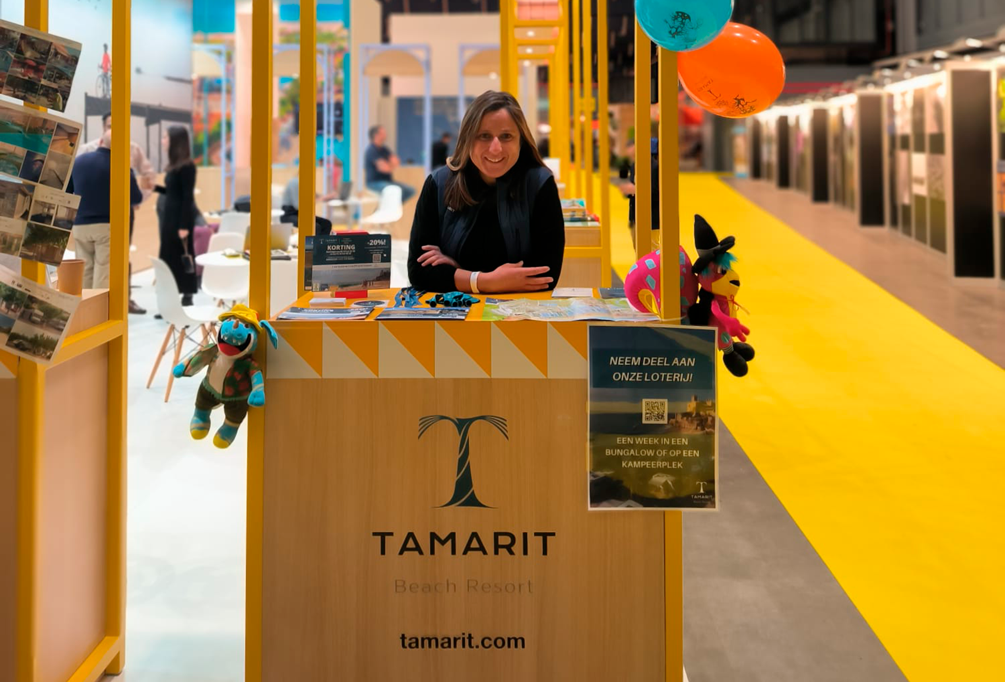 TAMARIT BEACH RESORT PARTICIPE AU SALON DES VACANCES D'UTRECHT