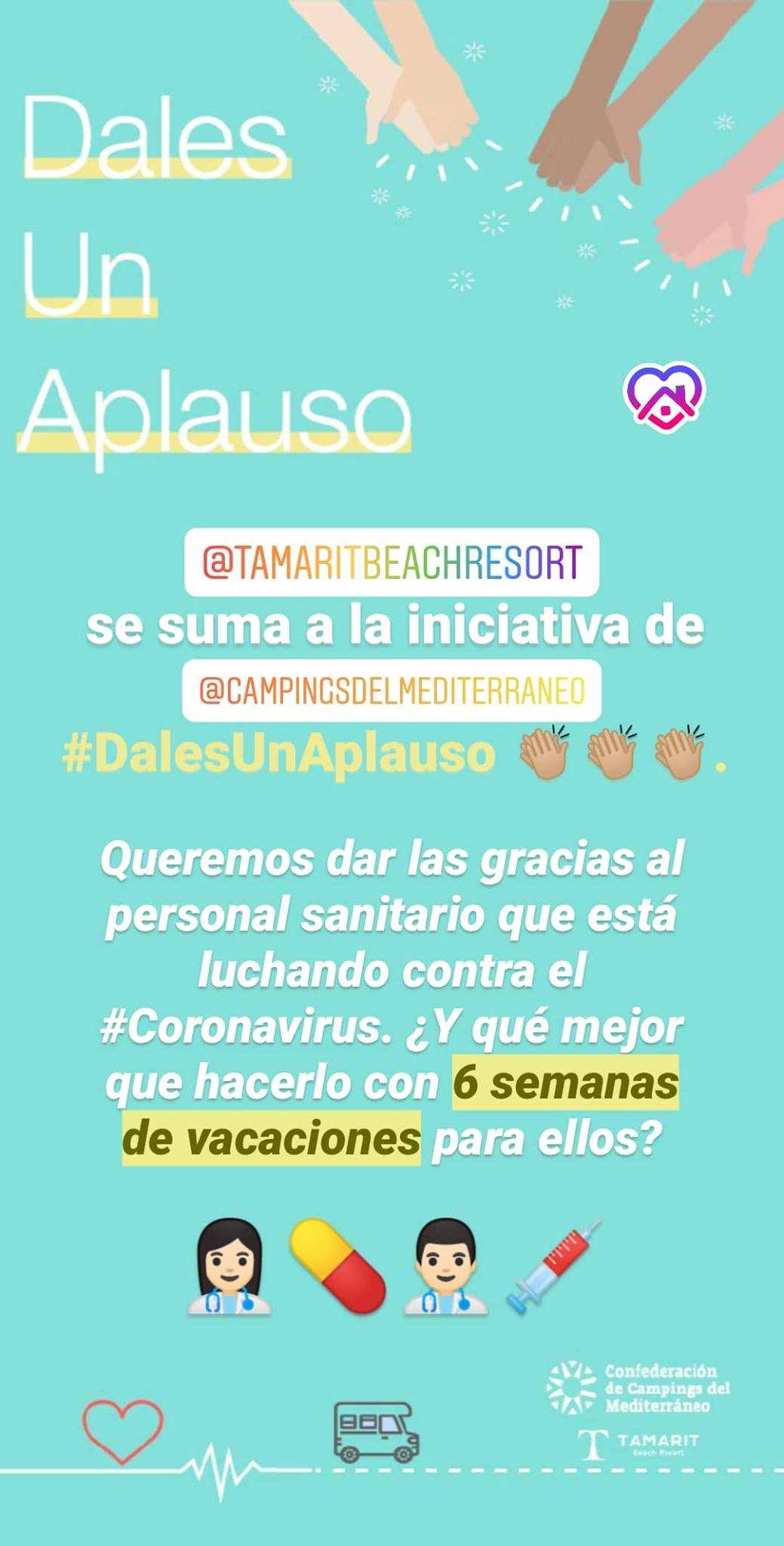 ¡Dales un aplauso!