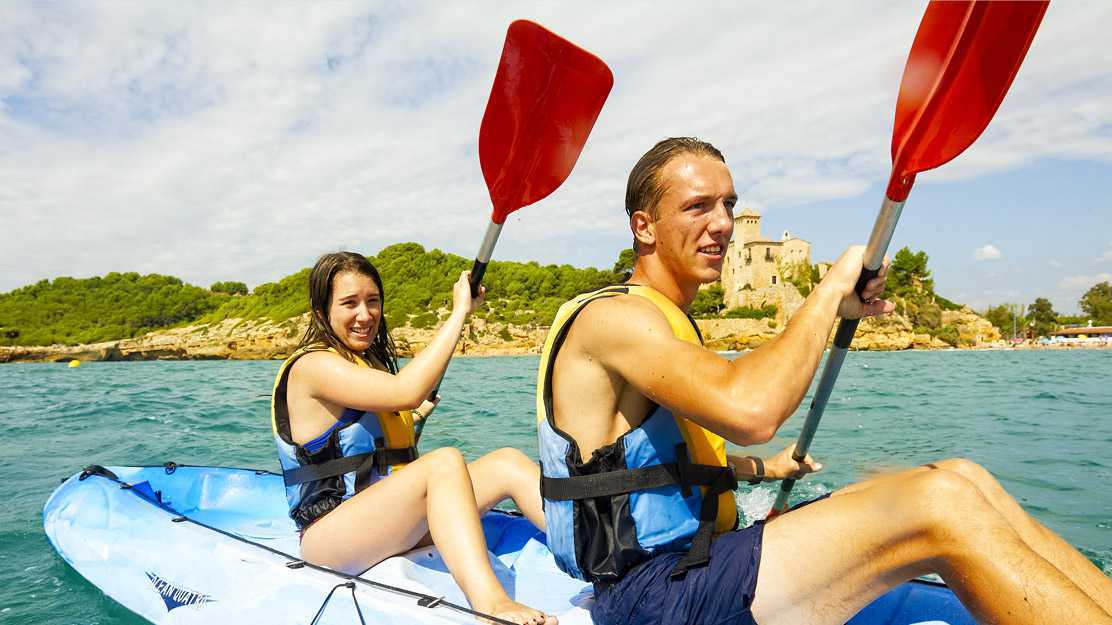 Ruta amb caiac per la costa de Tamarit